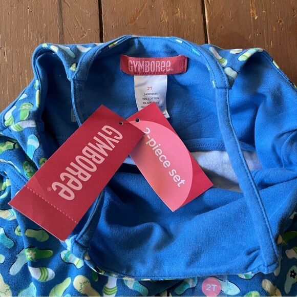 Gymboree Pool Party Flip Flops Two Piece Outfit NWT - Picture 7 of 7